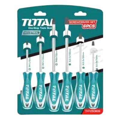 TOTAL Screwdriver Set-THT250610 10 Pcs