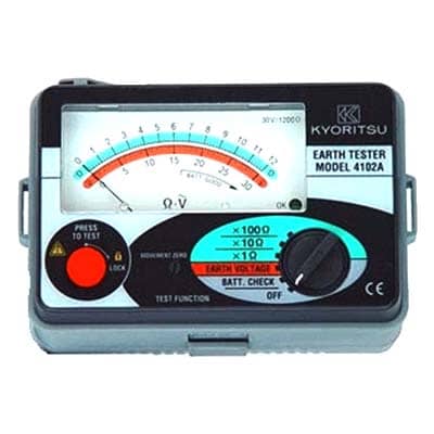 Kyoritsu 4102A-H Earth Tester - Hard Case Model