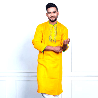 Men's Stylish Cotton Panjabi